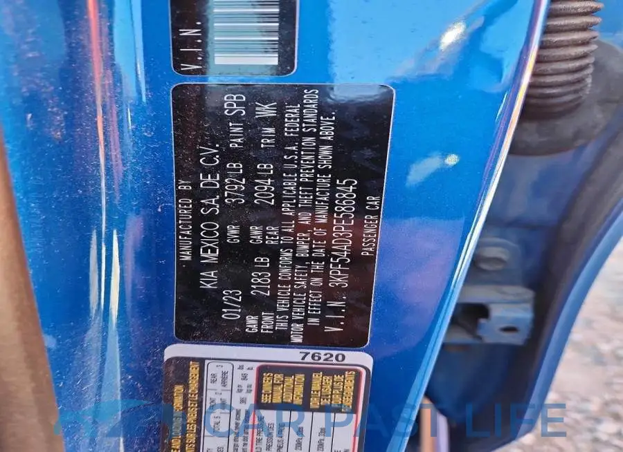3KPF54AD3PE586845# 12