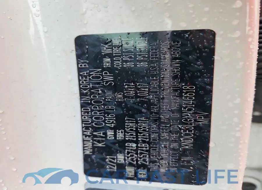 KNDCE3LGXN5146618# 13