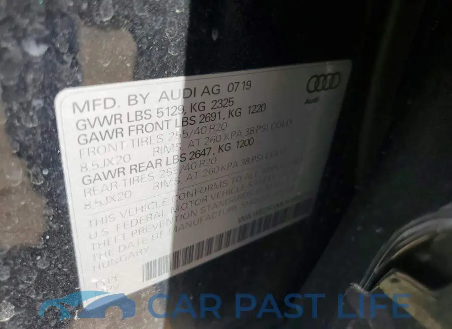 WA1FECF3XK1085371# 13