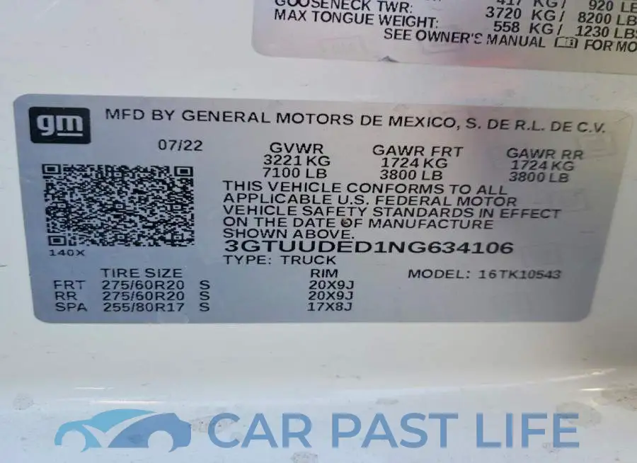 3GTUUDED1NG634106# 12