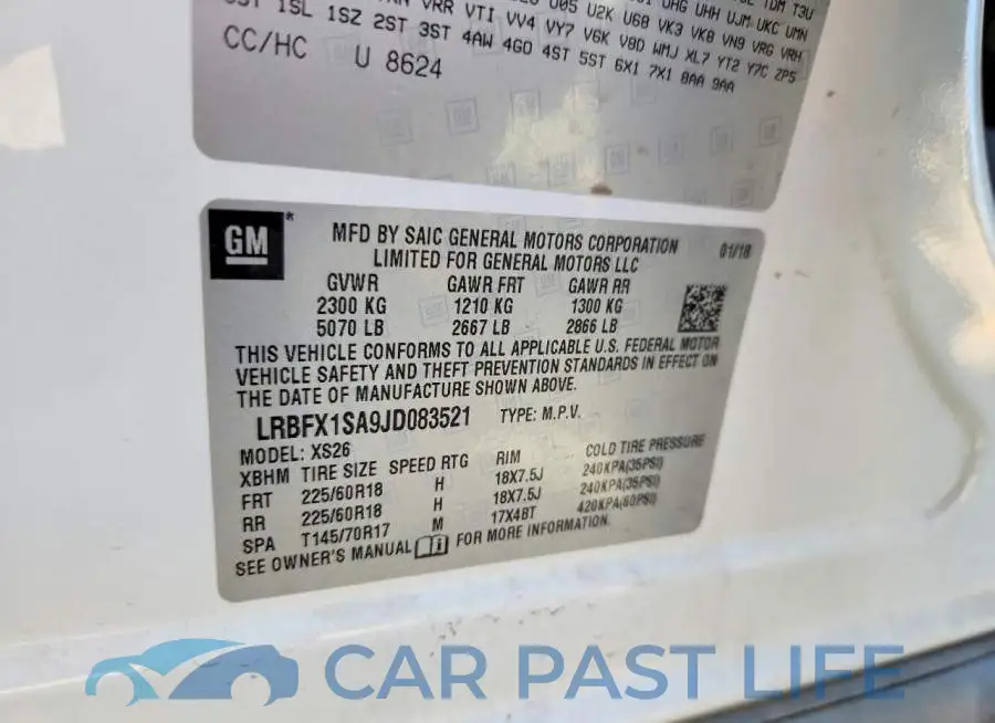 LRBFX1SA9JD083521# 12