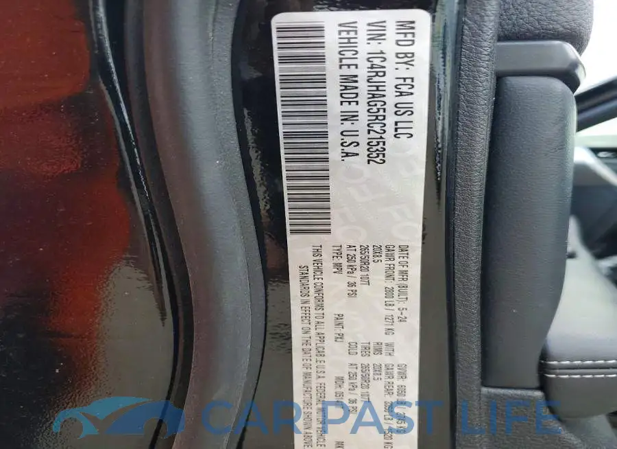 1C4RJHAG5RC215352# 14
