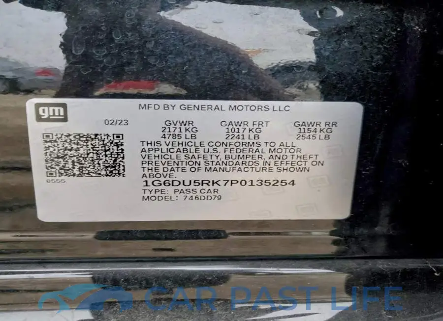 1G6DU5RK7P0135254# 12