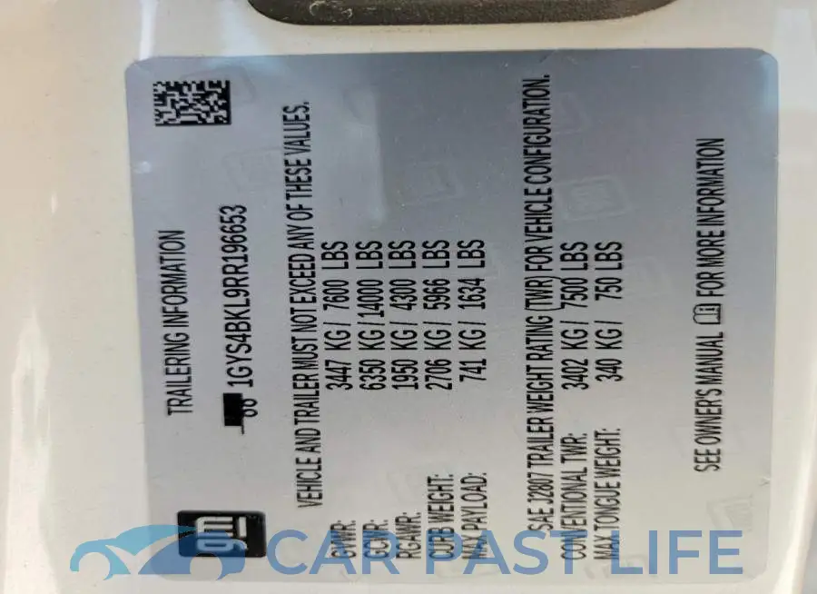 1GYS4BKL9RR196653# 13