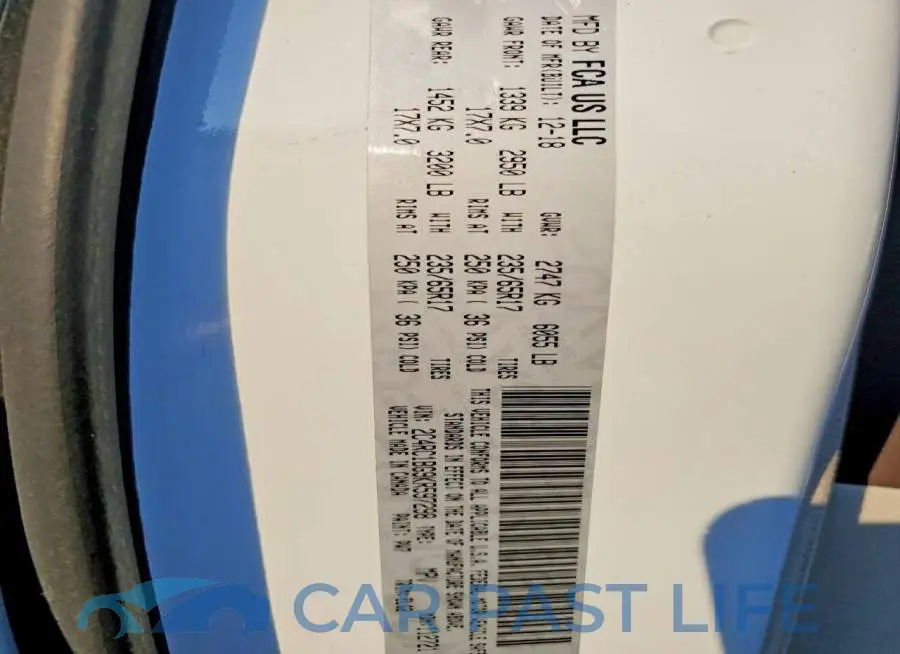 2C4RC1BG9KR597298# 13