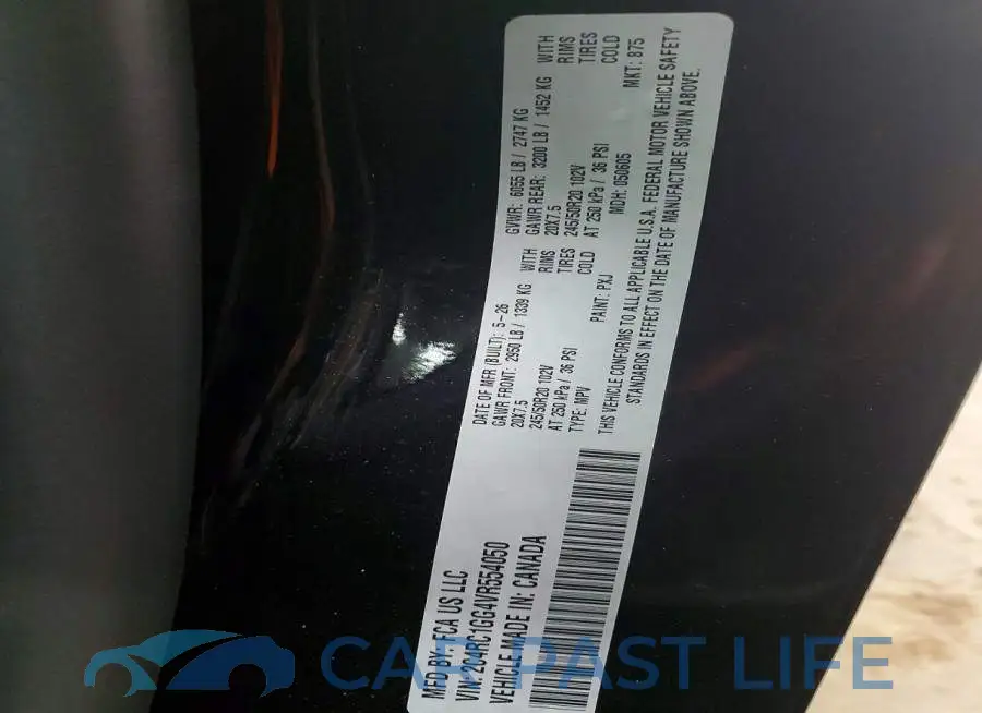 2C4RC1GG4VR554050# 14