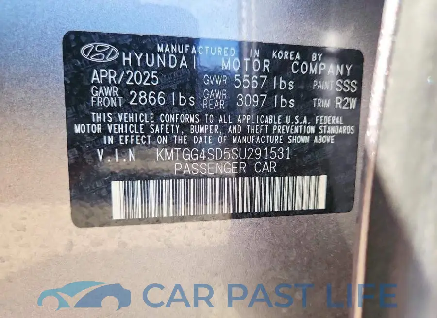 KMTGG4SD5SU291531# 12