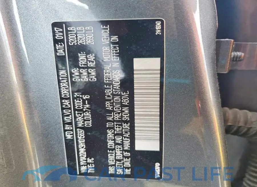 YV1A22MK9H1015697# 12