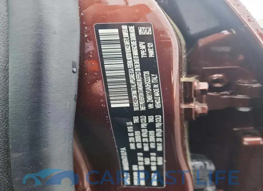 ZN661YUA0HX222726# 12