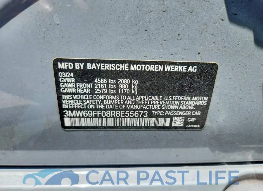 3MW69FF08R8E55673# 12