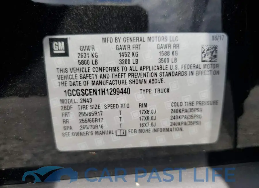 1GCGSCEN1H1299440# 13