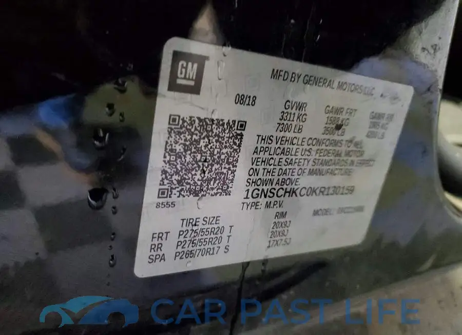 1GNSCHKC0KR130159# 14