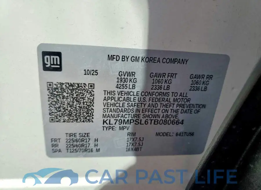 KL79MPSL6TB080664# 13