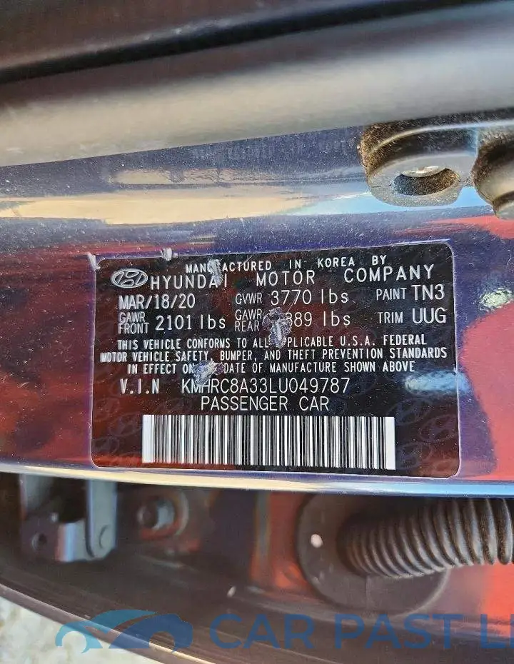 KMHRC8A33LU049787# 14