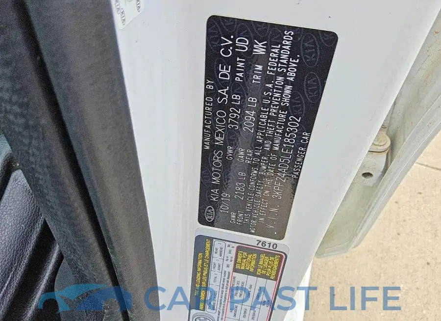 3KPF24AD5LE185302# 12