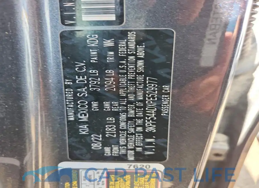 3KPF54ADXPE529977# 12