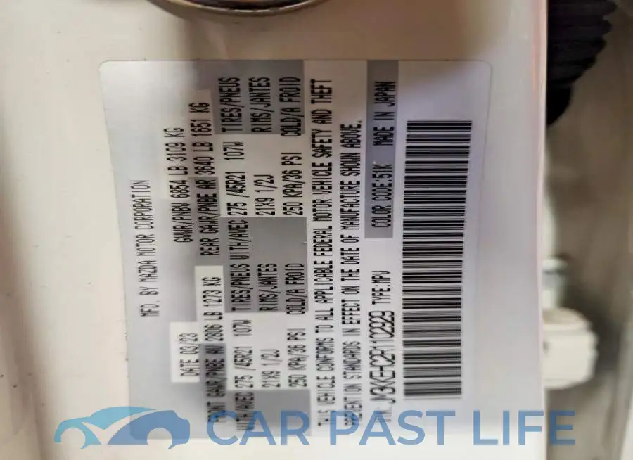 JM3KKEHC2R1102929# 13