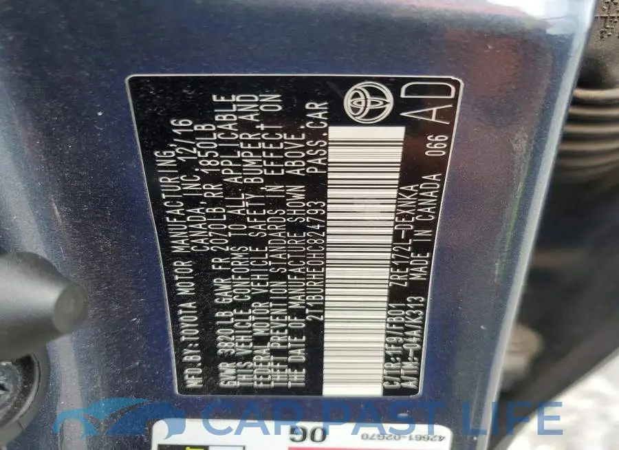 2T1BURHE0HC824793# 12