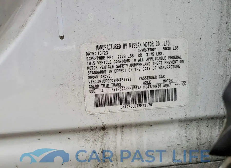 JN1DF0CD7RM731791# 13