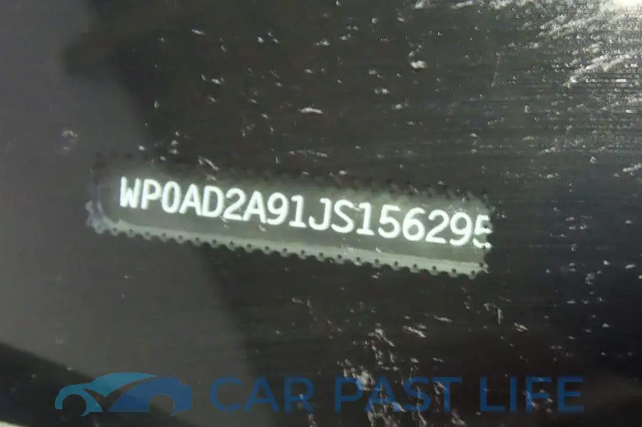 WP0AD2A91JS156295# 10