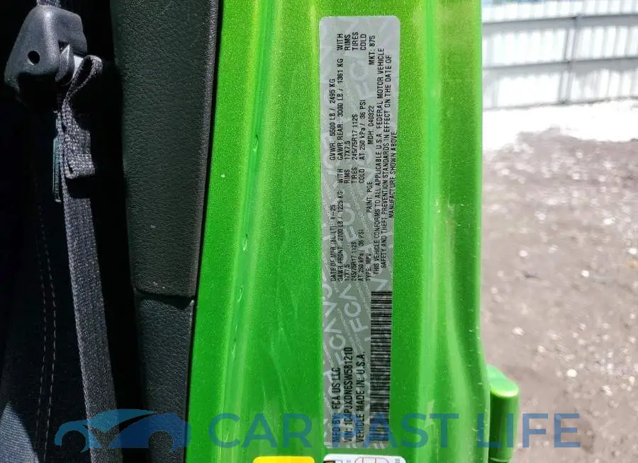 1C4PJXDN6SW581210# 13