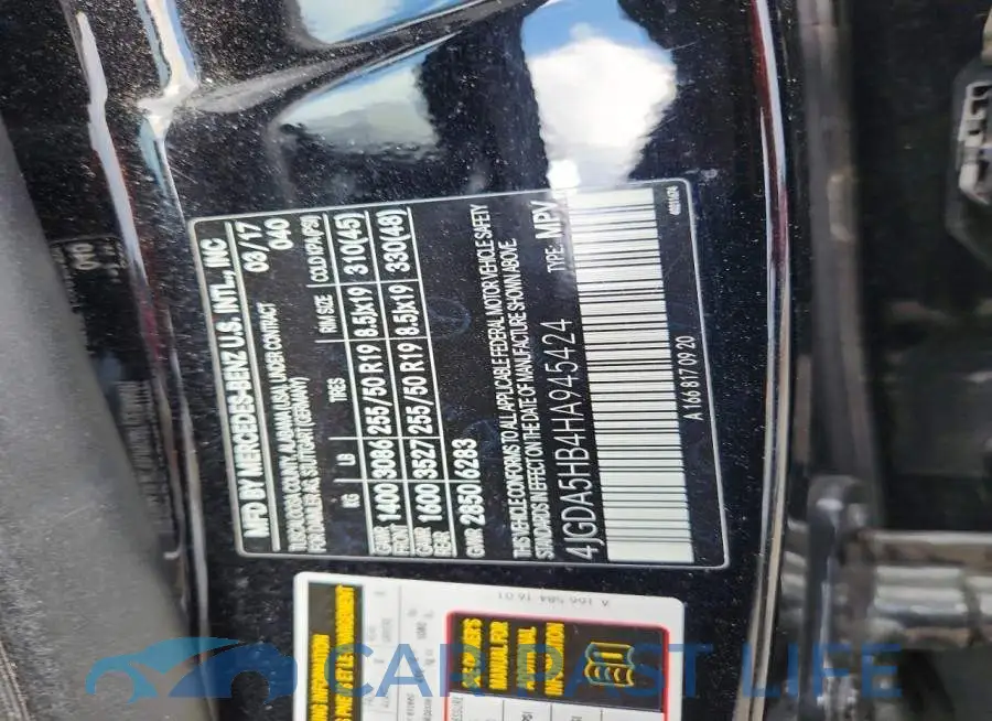 4JGDA5HB4HA945424# 13
