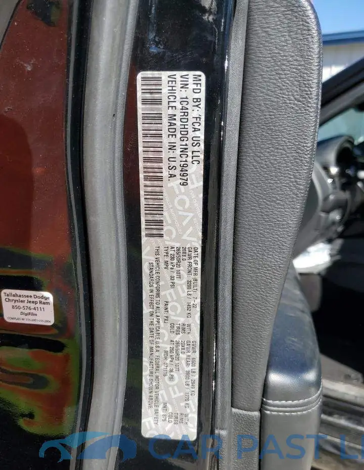 1C4RDHDG1NC194979# 13