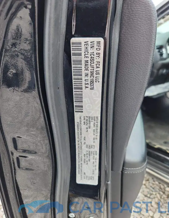 1C4SDJFT9NC195378# 14