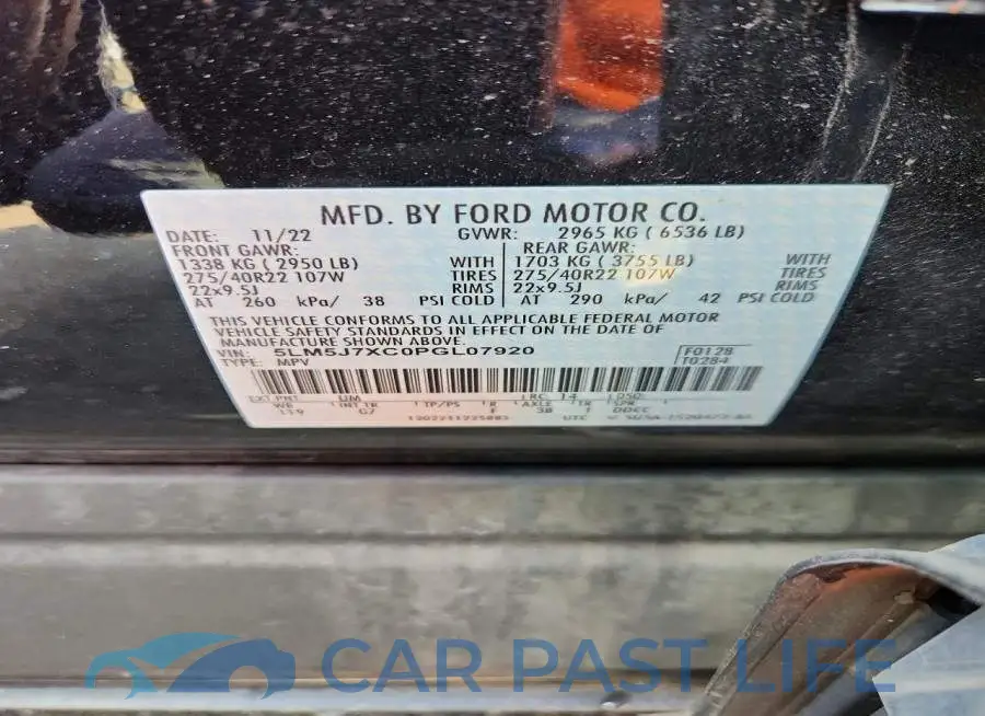 5LM5J7XC0PGL07920# 13