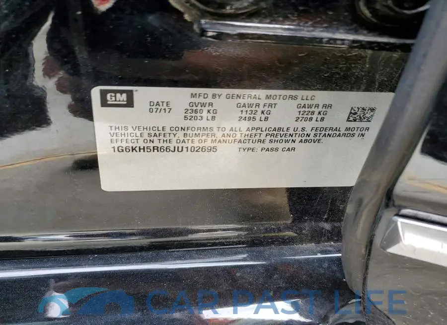 1G6KH5R66JU102695# 12