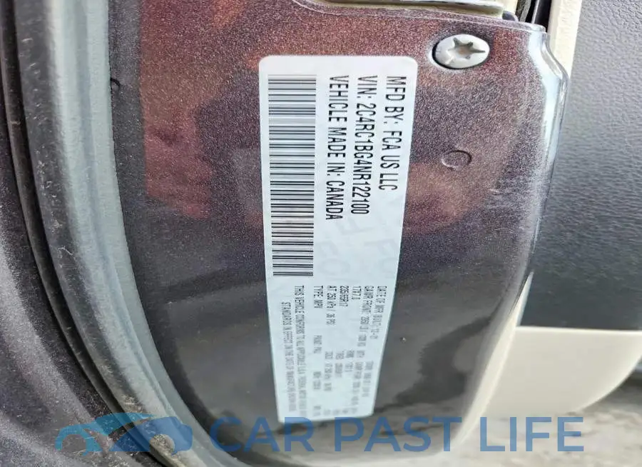 2C4RC1BG4NR122100# 13