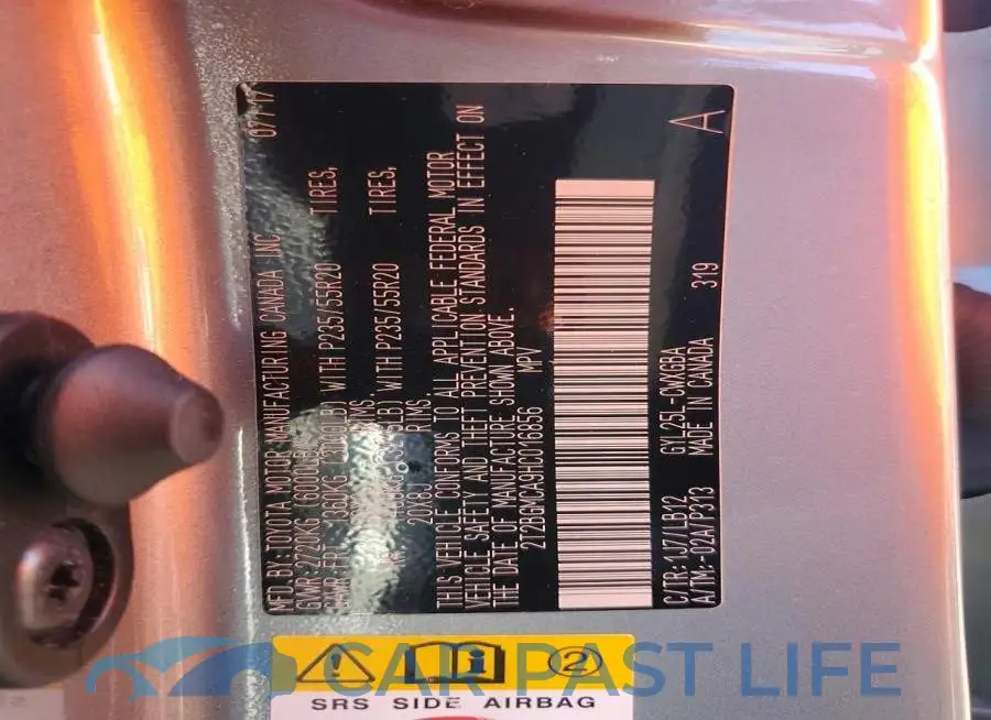 2T2BGMCA9HC016856# 13