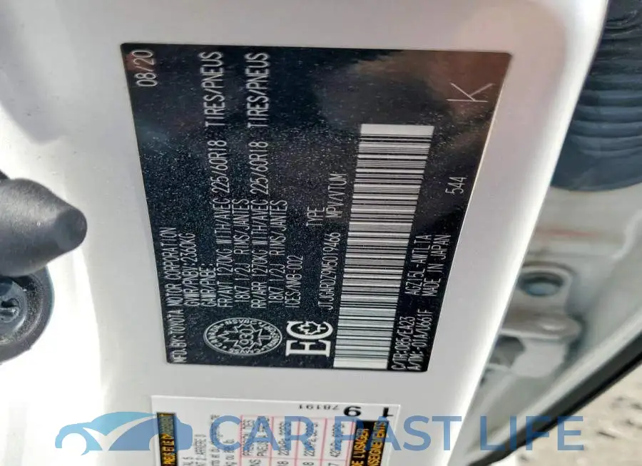 JTJGARDZ9M5019466# 14