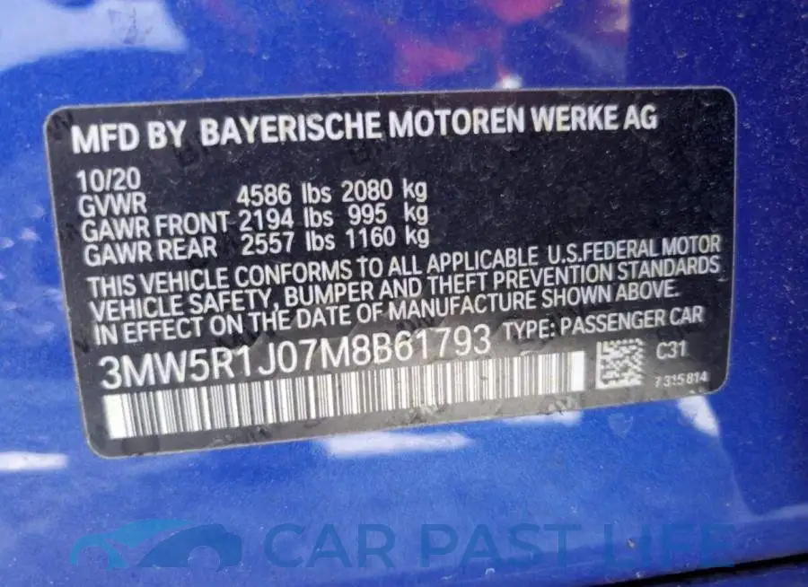 3MW5R1J07M8B61793# 12