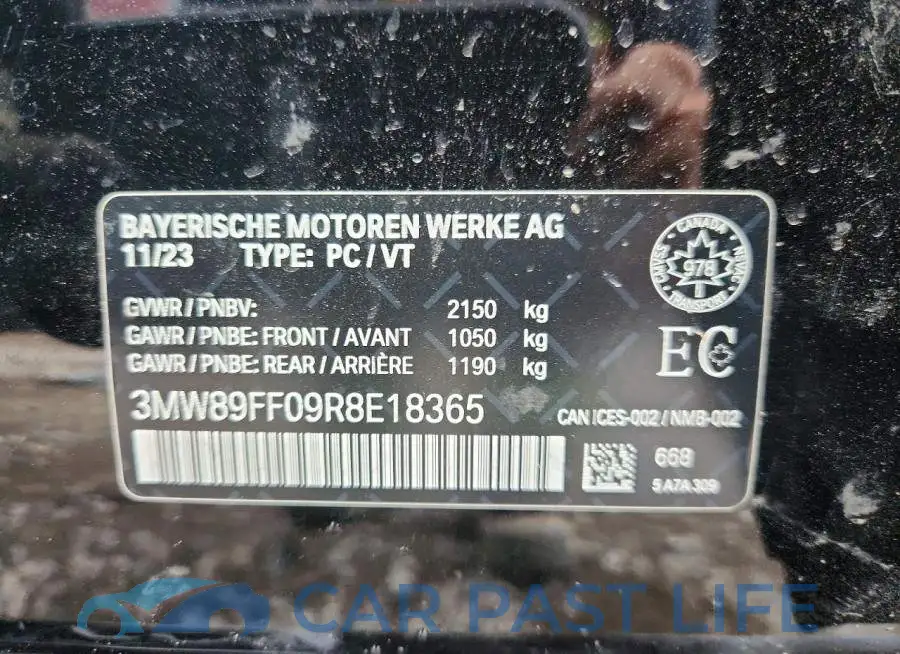 3MW89FF09R8E18365# 13