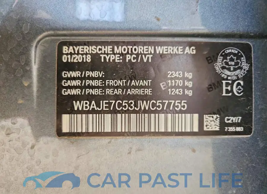 WBAJE7C53JWC57755# 12