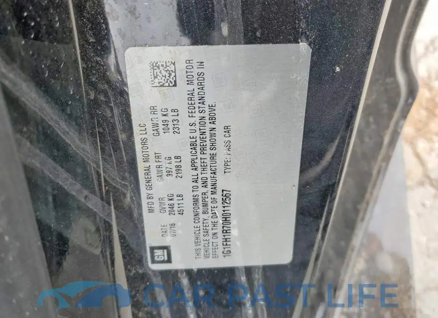 1G1FH1R70H0112567# 12