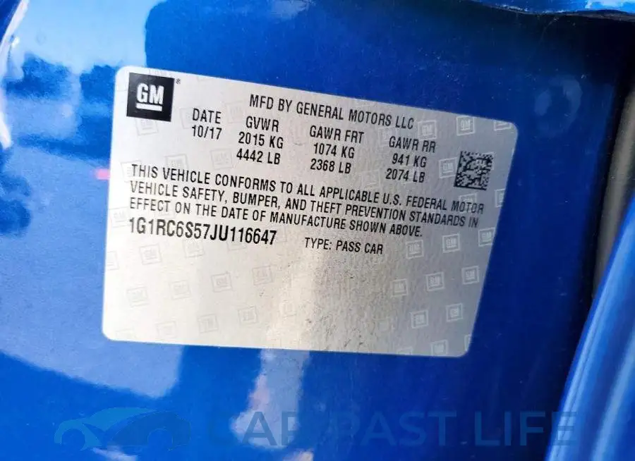 1G1RC6S57JU116647# 12