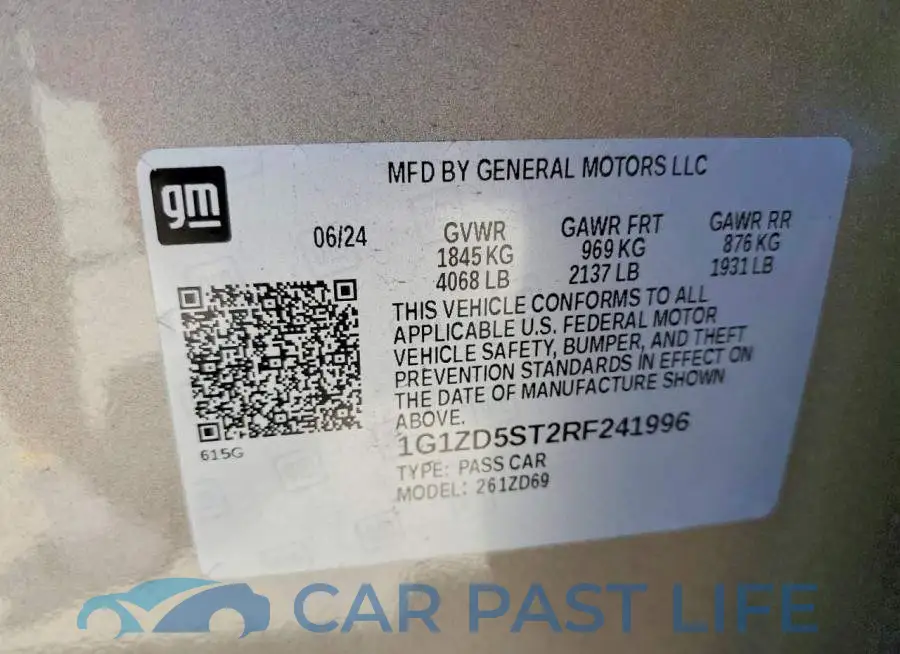 1G1ZD5ST2RF241996# 12