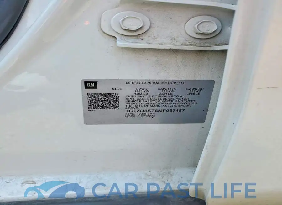 1G1ZD5ST8MF067487# 12