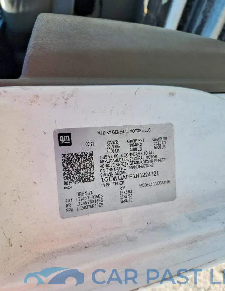 1GCWGAFP1N1224721# 13