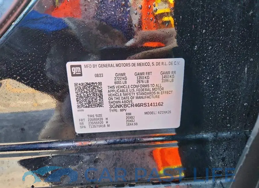 3GNKBCR46RS141162# 13
