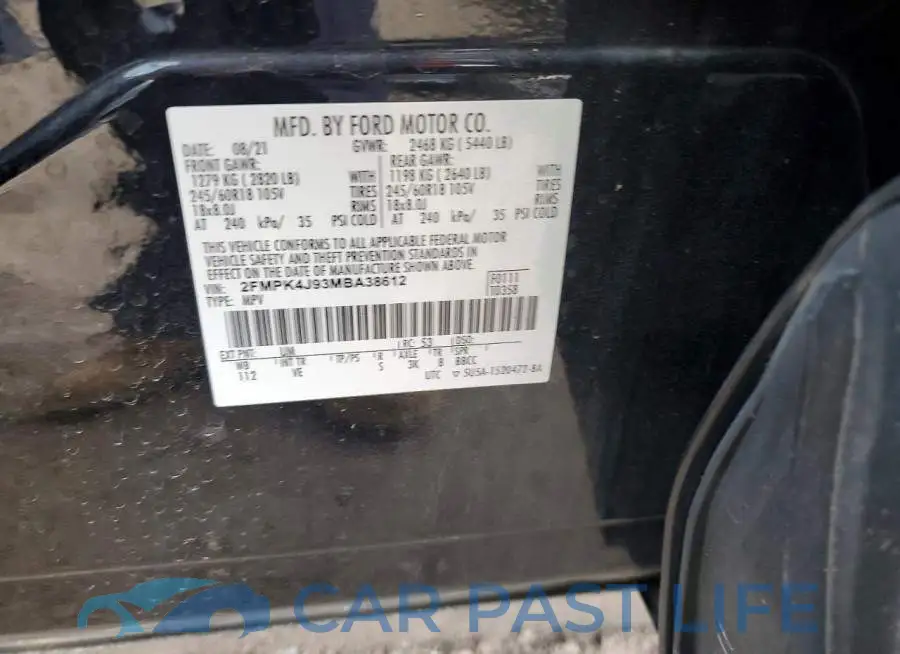 2FMPK4J93MBA38612# 13