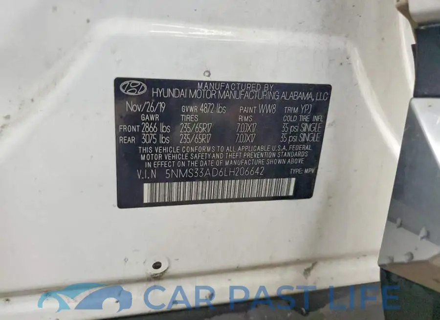 5NMS33AD6LH206642# 13