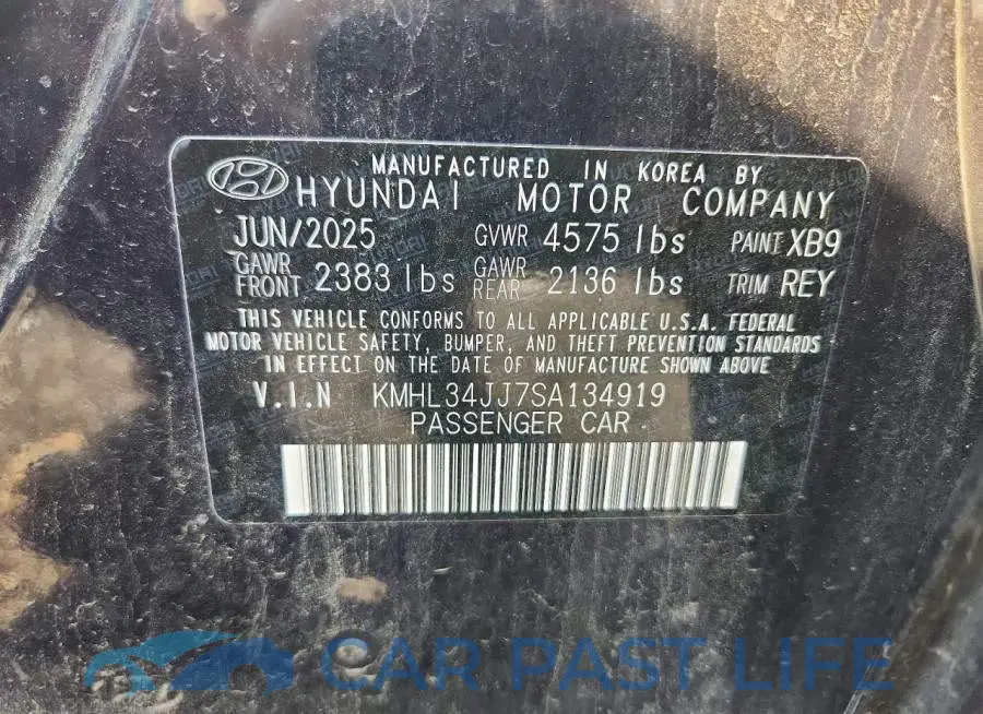 KMHL34JJ7SA134919# 12