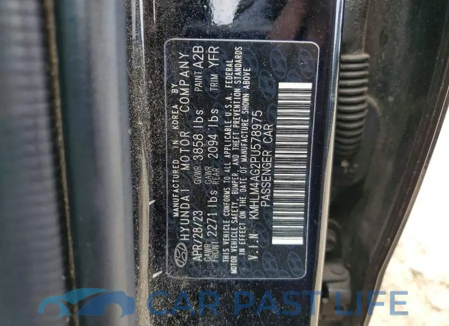 KMHLM4AG2PU578975# 12