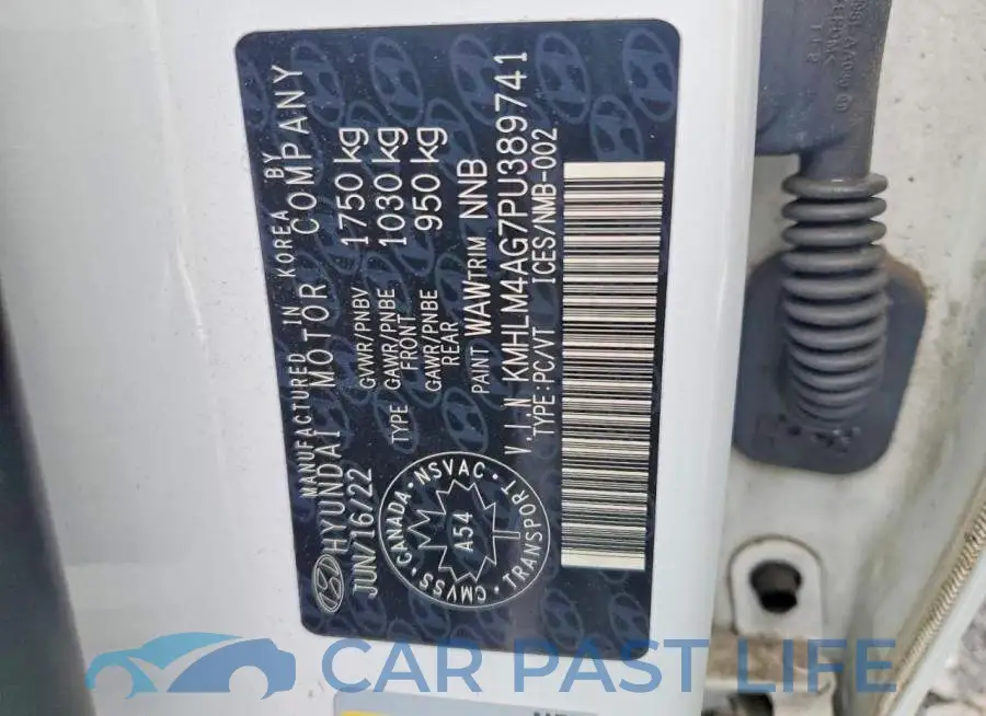 KMHLM4AG7PU389741# 12