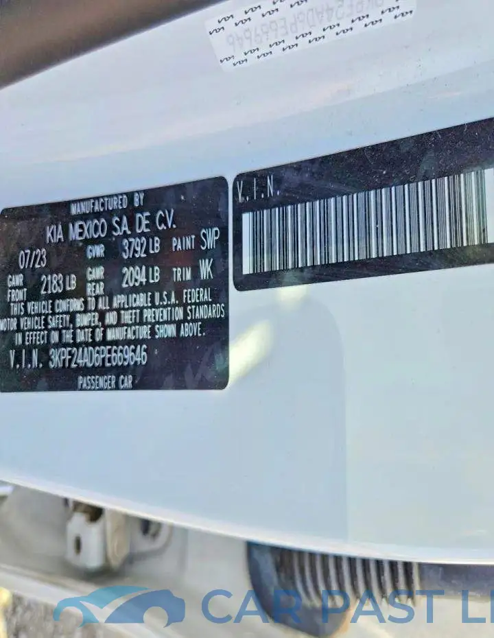 3KPF24AD6PE669646# 12