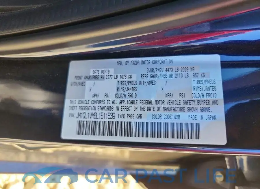 JM1GL1VM6L1511539# 13