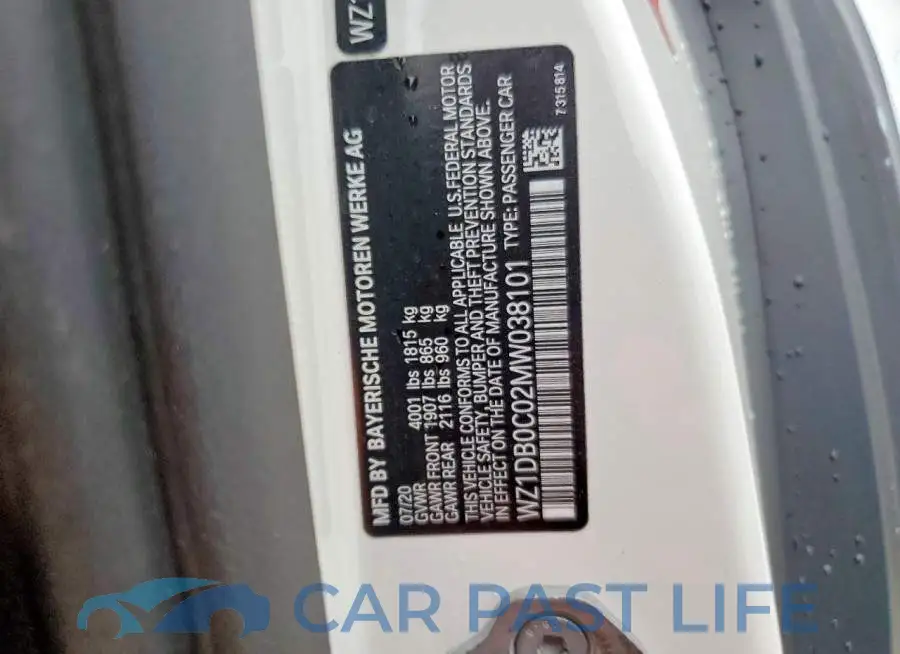 WZ1DB0C02MW038101# 12